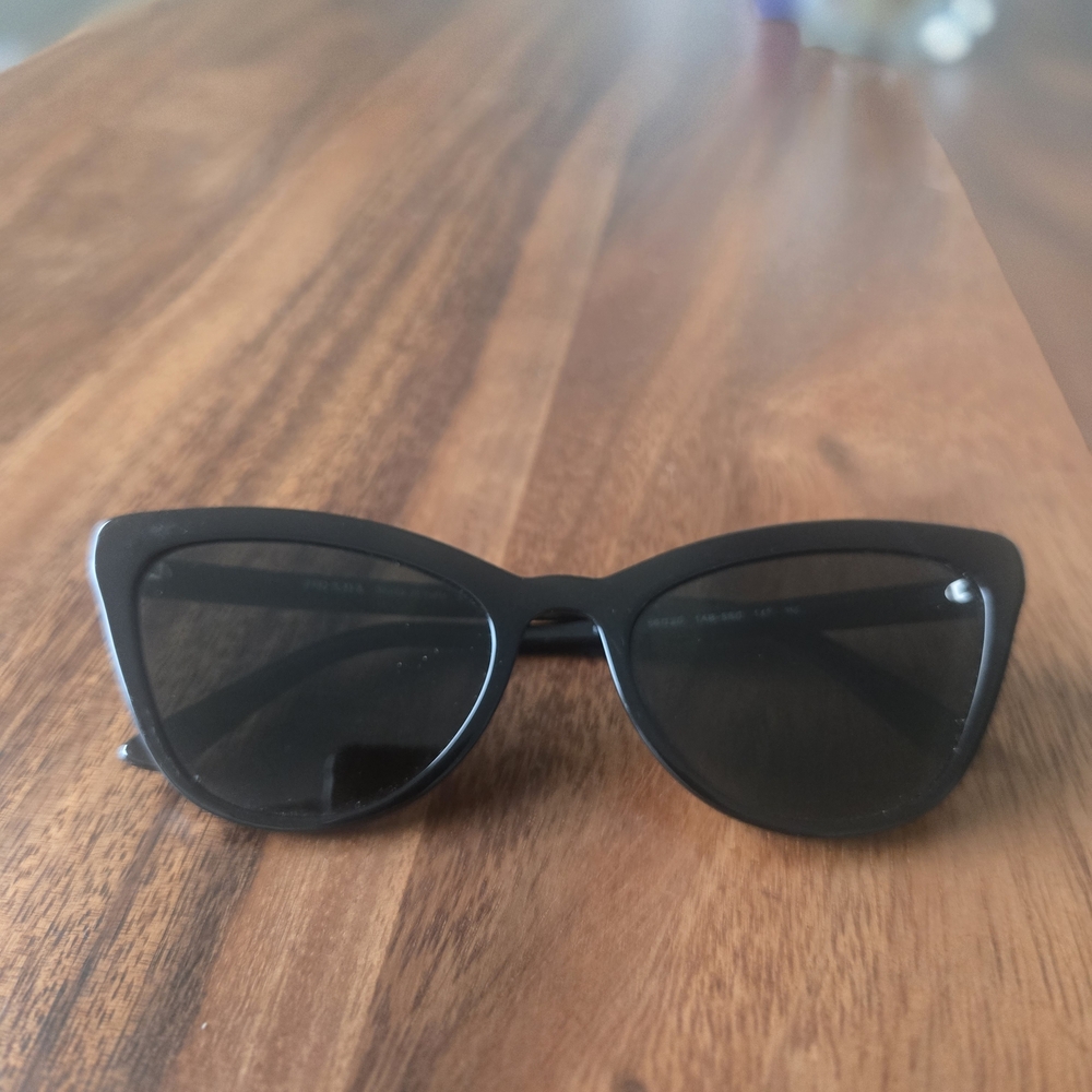 Prada Black Cat-Eye Sunglasses